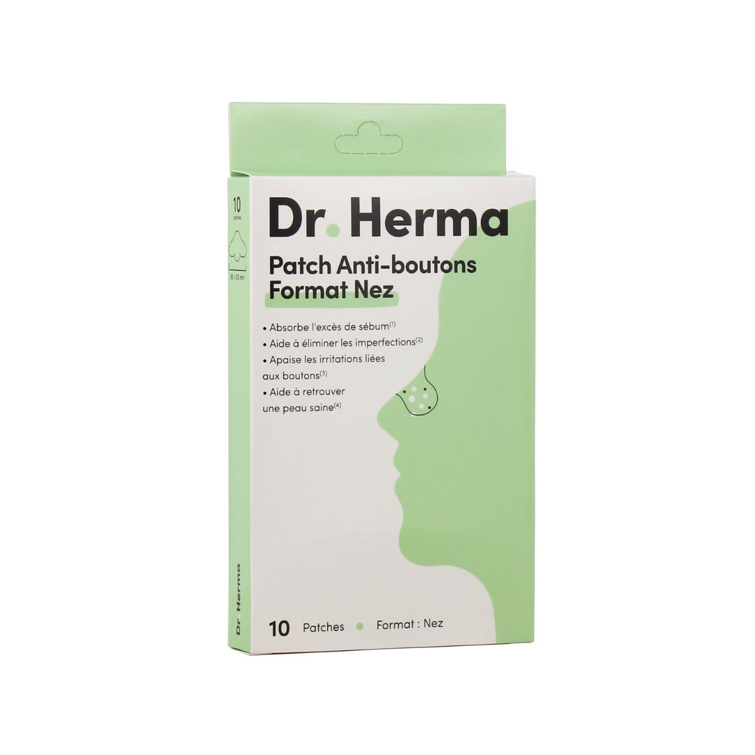 image Dr.Herma Patch anti-boutons Format Nez 10 patches